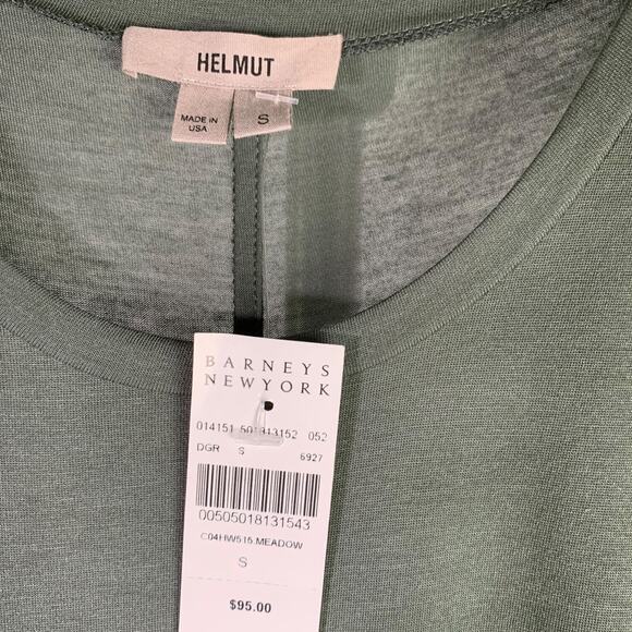 Helmut Tank Top Womens S Boho Sleeveless Scoop Neck High Low Pullover NWT $95 - Picture 2 of 6